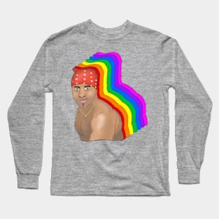 Ricardo Milos Dancing Gay Pride Month Meme Long Sleeve T-Shirt